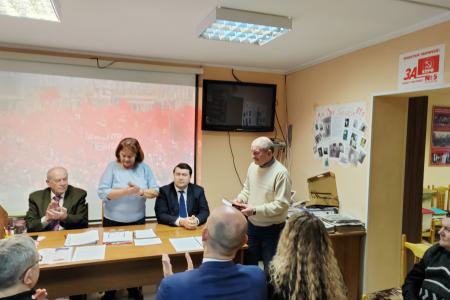 Тверская область. Олег Лебедев выступил на встрече с жителями города Кимры и принял участие в пленуме Тверского обкома партии