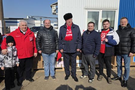 Рязанские коммунисты присоединились к отправке 151-го гуманитарного конвоя КПРФ