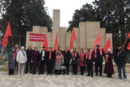 Возродим Советский Союз! Акция коммунистов Карачаево-Черкесии
