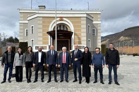 Казбек Тайсаев посетил с рабочим визитом Южную Осетию