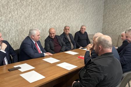 Казбек Тайсаев посетил с рабочим визитом Южную Осетию