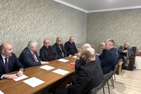 Казбек Тайсаев посетил с рабочим визитом Южную Осетию