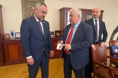 Казбек Тайсаев посетил с рабочим визитом Южную Осетию