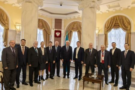 Казбек Тайсаев прибыл в республику Казахстан для мониторинга республиканского референдума в составе миссии МПА СНГ