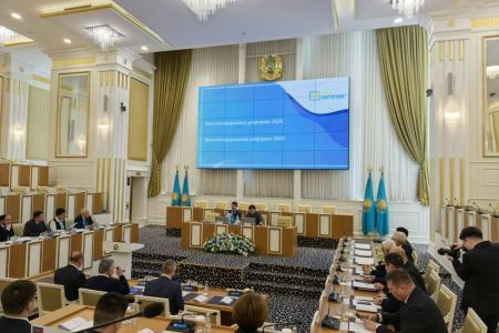 Казбек Тайсаев прибыл в республику Казахстан для мониторинга республиканского референдума в составе миссии МПА СНГ