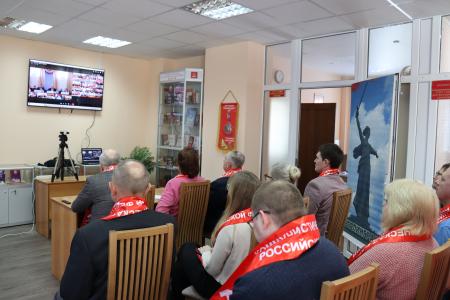 Сталинградский фронт за мир и свободу! Сталинградские коммунисты единодушно поддержали Заявление народно-патриотических сил России