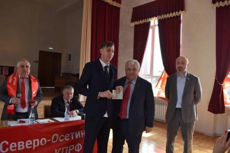 Делегация КПРФ во главе с К.К. Тайсаевым работает на Кавказе