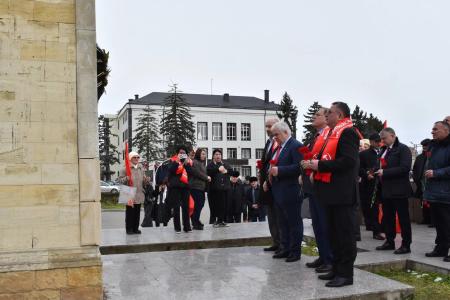 Делегация КПРФ во главе с К.К. Тайсаевым работает на Кавказе