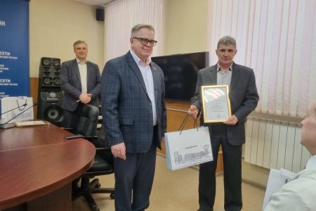 Руководитель фракции КПРФ в Мособлдуме Александр Наумов встретился с трудовым коллективом «Южных электрических сетей»