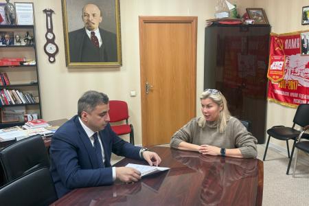 В Общественной приемной депутата Государственной Думы Анатолия Бифова в г. Ставрополе состоялся  приём граждан