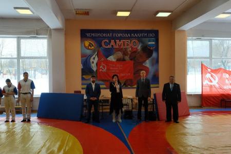 В Калуге состоялся спортивный турнир по самбо, посвящённый Дню Советской Армии и Военно-Морского Флота