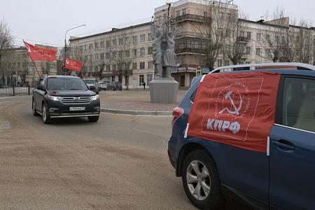 Коммунисты Бурятии приняли участие во Всероссийском автопробеге «Красные крылья Победы»