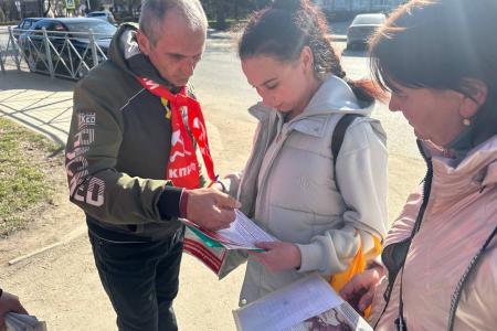 Херсонские коммунисты посетили Каланчакский округ