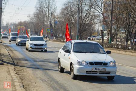 Красные крылья Победы в Пензе: автопробег в память о референдуме за сохранение СССР