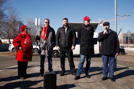 На улицах столицы «Красные крылья Победы»