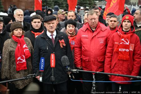 Г.А. Зюганов: По Ленинско-Сталинским заветам вперед – в будущее!