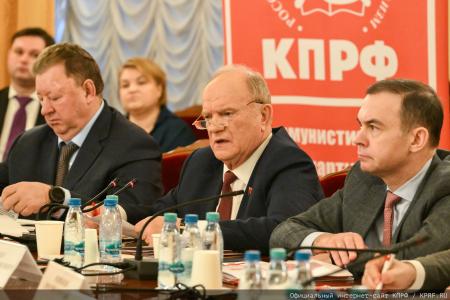 «Возродим Советскую Родину!». Брифинг Г.А. Зюганова 17 марта