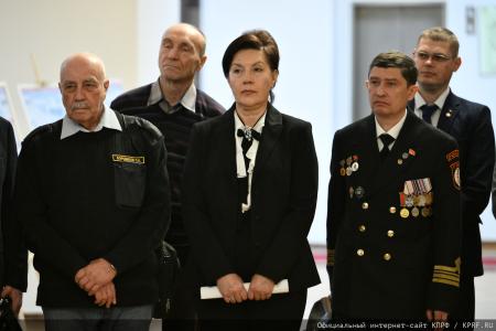 Светлана Савицкая и Николай Коломейцев выступили на открывшейся в Госдуме выставке, посвященной 105-летию организации подводных и водолазных работ в России