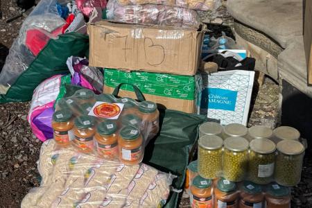 Донецкие и Ростовские коммунисты посетили город Красногоровку с гуманитарной миссией