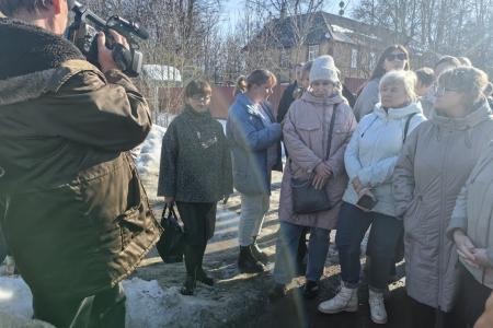 Лидер ивановских коммунистов Александр Бойков принял участие в народном сходе в Рабочем поселке
