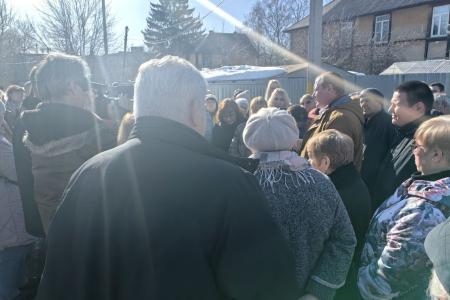 Лидер ивановских коммунистов Александр Бойков принял участие в народном сходе в Рабочем поселке