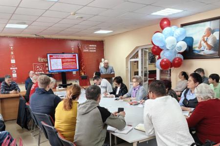 В Ивановском обкоме КПРФ состоялось занятие по политпросвещению, посвящённое 90-летию создания Ивановской области