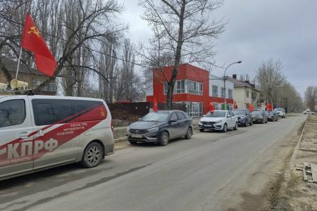 В Липецке состоялся автопробег «Красные крылья Победы»