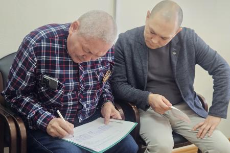 Лидер ямальских коммунистов Елена Кукушкина совершила рабочую поездку в село Яр-Сале