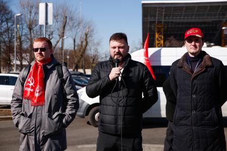 На улицах столицы «Красные крылья Победы»
