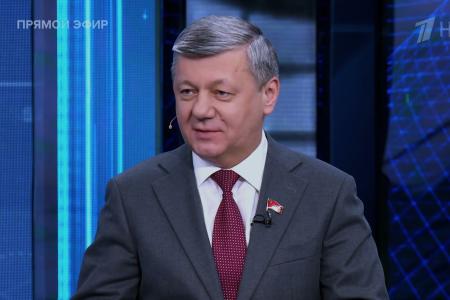 Дмитрий Новиков на Первом канале об опасности  «бригады Зеленского» для народа Украины и о звонке Дональда Трампа Владимиру Путину