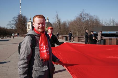 На улицах столицы «Красные крылья Победы»