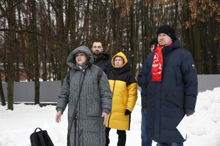 Руки прочь от парка «Трудовые резервы»! Д.А. Парфенов провел встречу с жителями Тушино