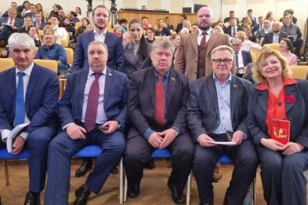 Руководитель фракции КПРФ в Мособлдуме Александр Наумов принял участие в Парламентских слушаниях в Государственной Думе по правовому регулированию сельхозземель