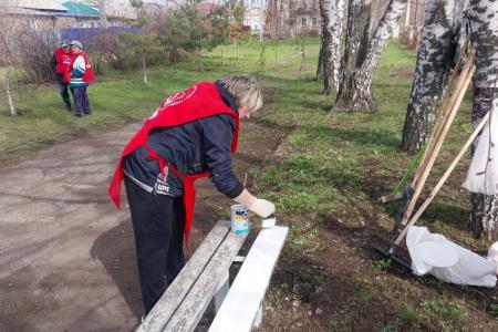 Саратовская область. В Балаково прошёл коммунистический субботник