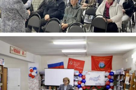 Саратовская область. В ходе работы в Александрово-Гайском районе Ольга Алимова провела встречу с жителями