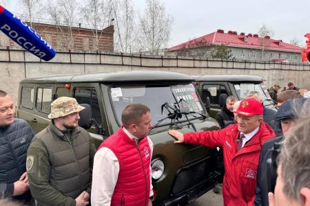 А.М. Гибатдинов принял участие в отправке 152-го гуманитарного конвоя