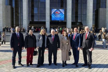 Делегация КПРФ во главе с Казбеком Тайсаевым продолжает работу в Минске