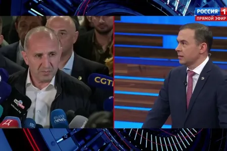 Юрий Афонин в эфире «России-1»: КПРФ отправила 152-й гуманитарный конвой и будет наращивать поддержку фронта