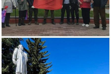 В Тульской области прошли праздничные мероприятия в ознаменование 156-й годовщины со дня рождения В.И. Ленина