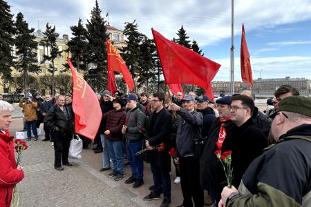 День рождения Ильича в городе трех революций