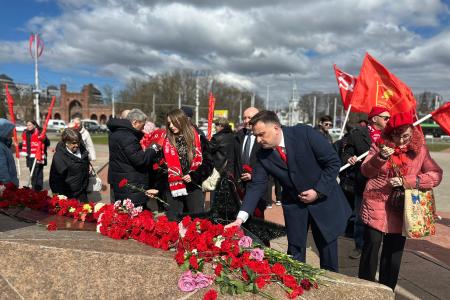 В Калининграде состоялся митинг КПРФ, посвящённый 81-й годовщине взятия Кёнигсберга
