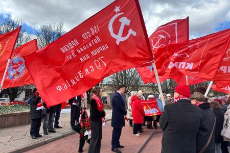 В Калининграде состоялся митинг КПРФ, посвящённый 81-й годовщине взятия Кёнигсберга