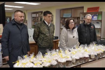 Грузинская партия «Солидарность во имя мира» при поддержке КПРФ доставила гуманитарный груз в Белгород