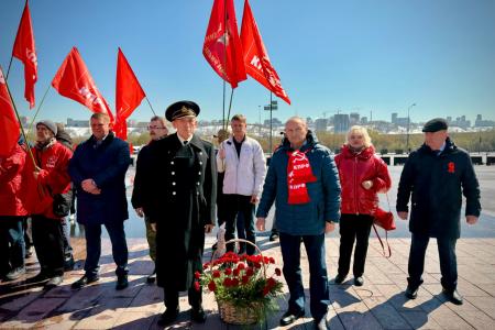 Наше знамя - Ленинское: нижегородские коммунисты отметили 156-ю годовщину со дня рождения В.И. Ленина