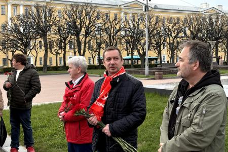 День рождения Ильича в городе трех революций