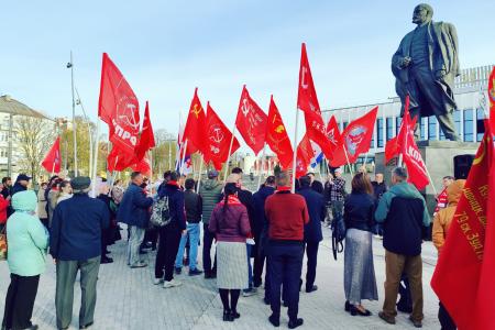 Калининградская область отметила День рождения Владимира Ленина