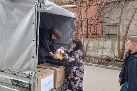 Рязанские коммунисты прияли участие в отправке 152-го гуманитарного конвоя КПРФ