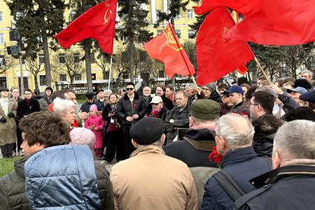 День рождения Ильича в городе трех революций