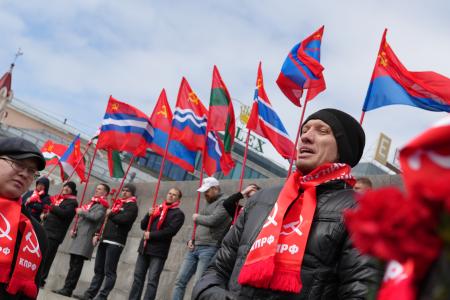 Свердловские коммунисты отметили 156 годовщину со дня рождения В.И. Ленина