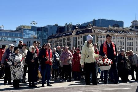 В Тульской области прошли праздничные мероприятия в ознаменование 156-й годовщины со дня рождения В.И. Ленина